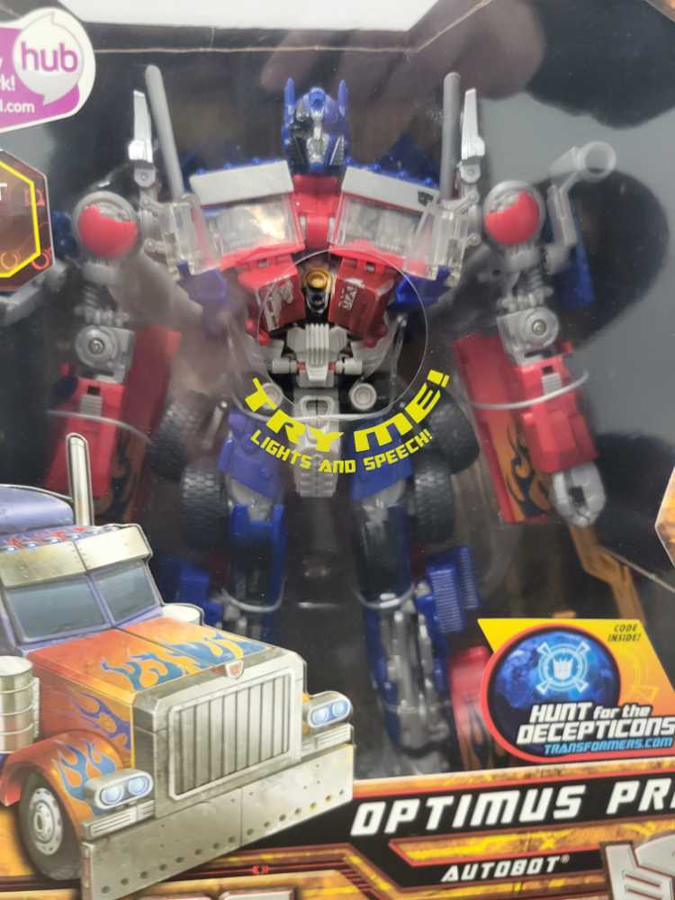 Optimus Prime Leader Boxed - Hasbro (Hunt For The Decepticons) action figure collectible - Main Image 2