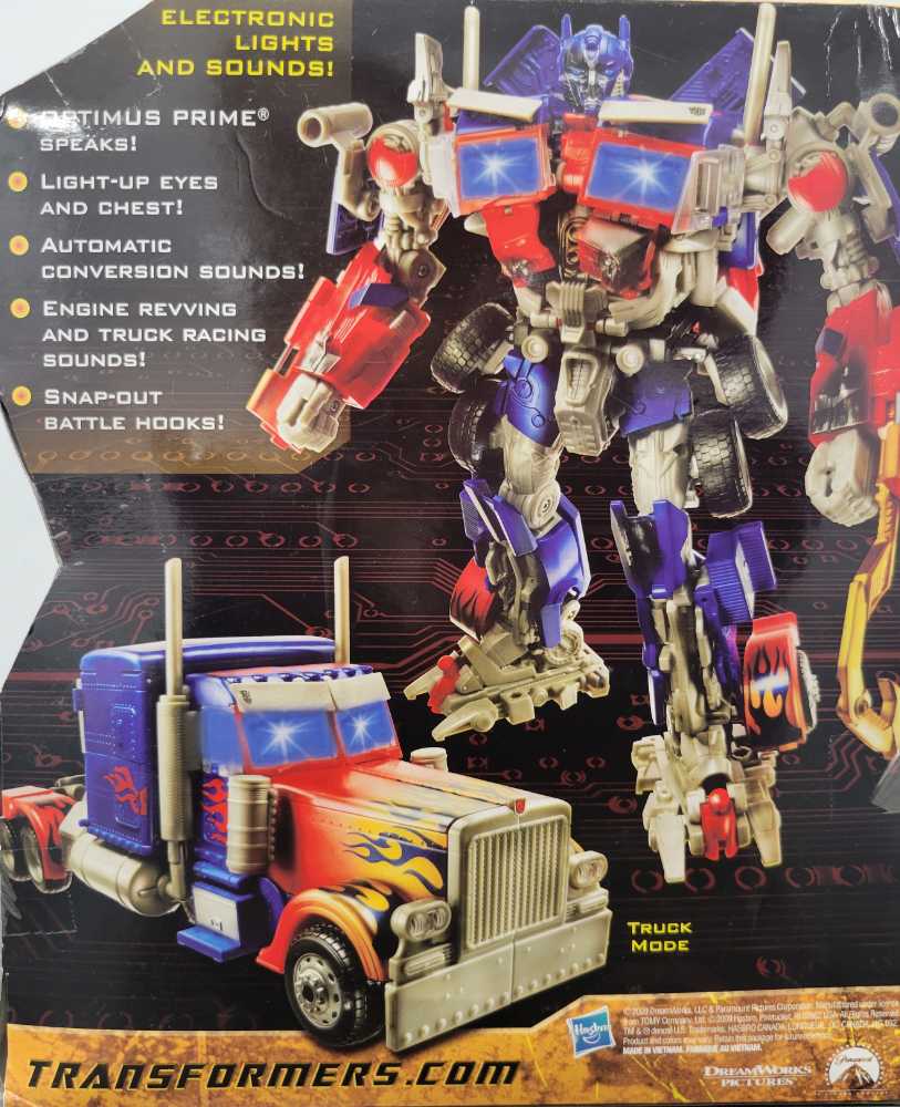 Optimus Prime Leader Boxed - Hasbro (Hunt For The Decepticons) action figure collectible - Main Image 3