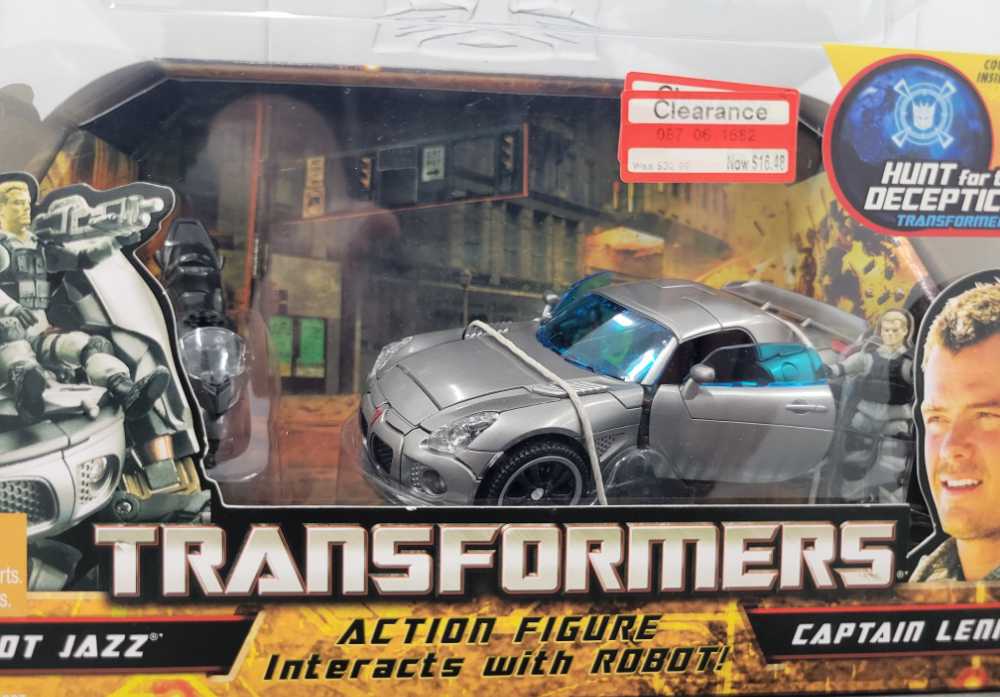 Jazz with Captain Lennox Human Alliance  - Hasbro (Hunt For The Decepticons) action figure collectible - Main Image 2