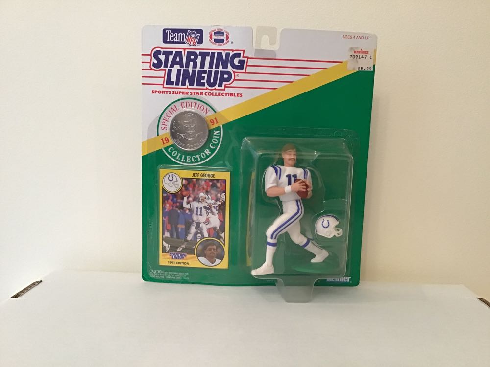 Jeff George - Kenner action figure collectible - Main Image 1