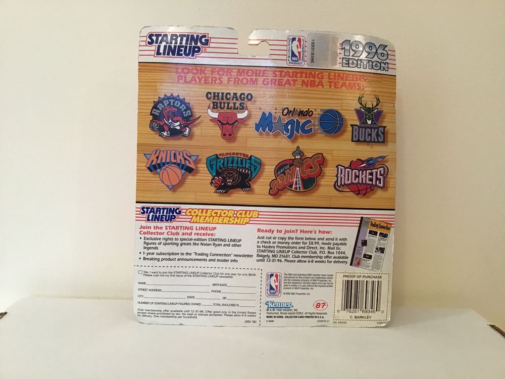 Charles Barkley - Kenner action figure collectible - Main Image 2