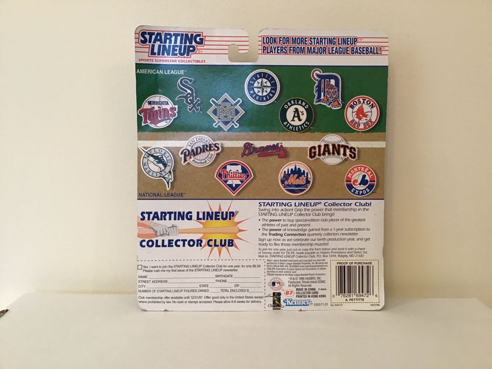 Andy Petite - Kenner action figure collectible - Main Image 2