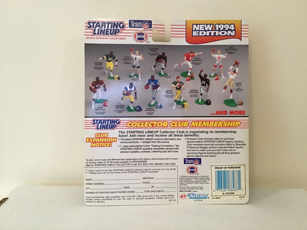 Barry Foster - Kenner action figure collectible - Main Image 2