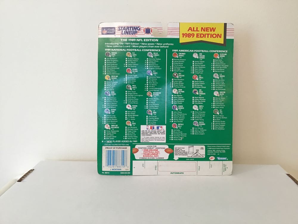 Joe Montana - Kenner action figure collectible - Main Image 2