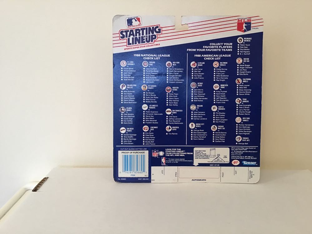 Carlton Fisk - Kenner action figure collectible - Main Image 2