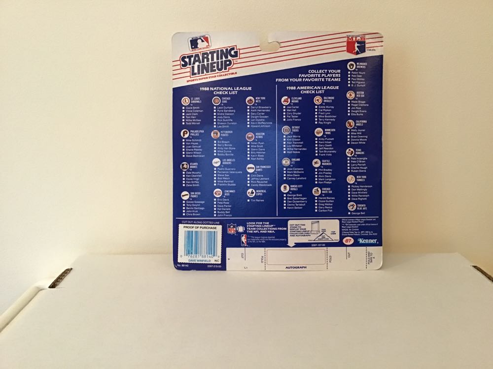 Dave Winfield - Kenner action figure collectible - Main Image 2