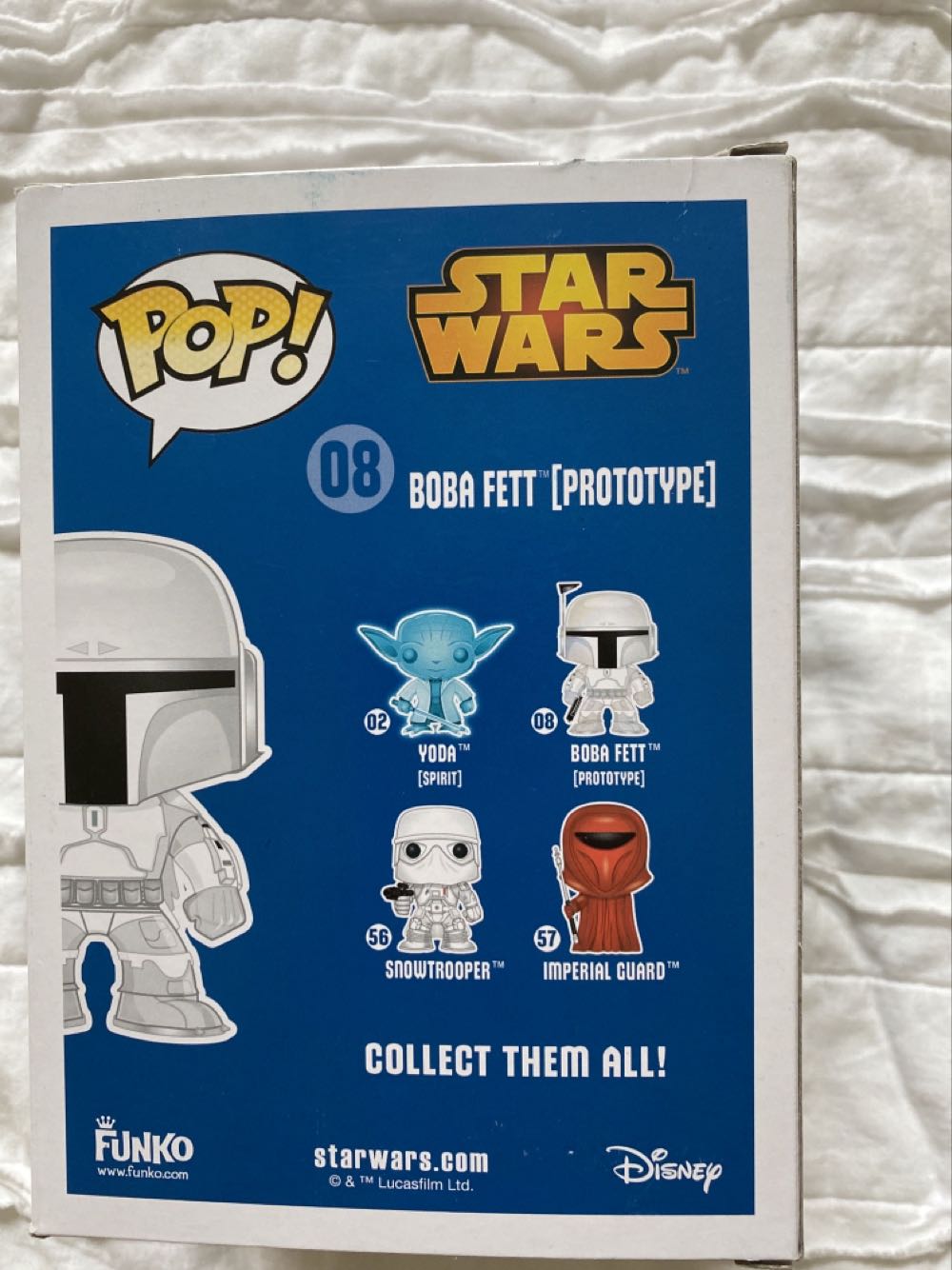 Boba Fett - Star Wars (Bounty Hunter) action figure collectible [Barcode 461016063647] - Main Image 2