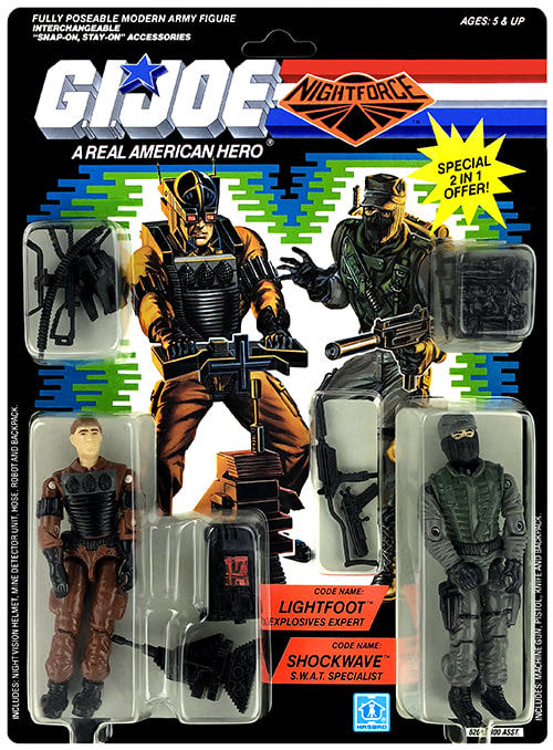 Shockwave [v2 - Night Force] - Hasbro (G.I. Joe - A Real American Hero) action figure collectible - Main Image 2