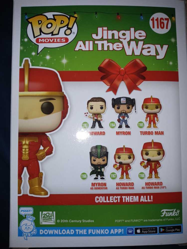 Jingle All The Way: Howard As Turbo Man #1167 - Funko (Jingle All The Way) (Jingle All The Way) action figure collectible [Barcode 889698568326] - Main Image 2