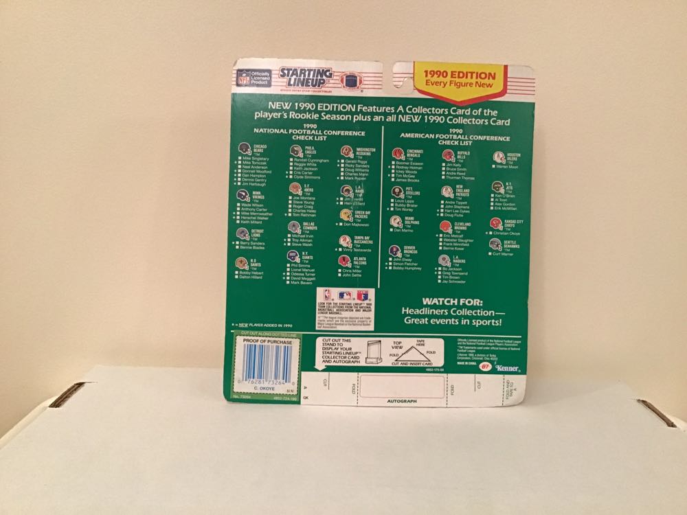 Christian Okoye - Kenner action figure collectible - Main Image 2