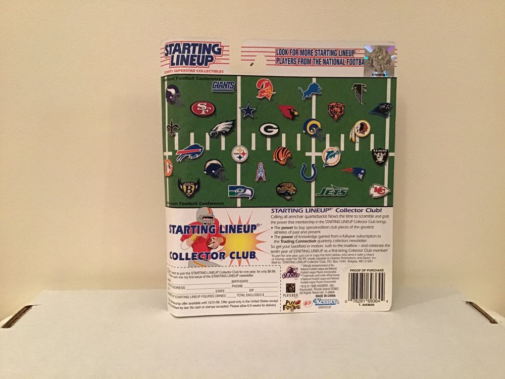 Troy Aikman - Kenner action figure collectible - Main Image 2