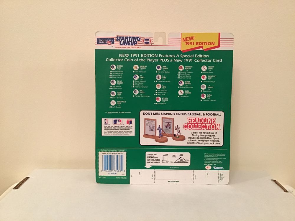 Andre Rison - Kenner action figure collectible - Main Image 2