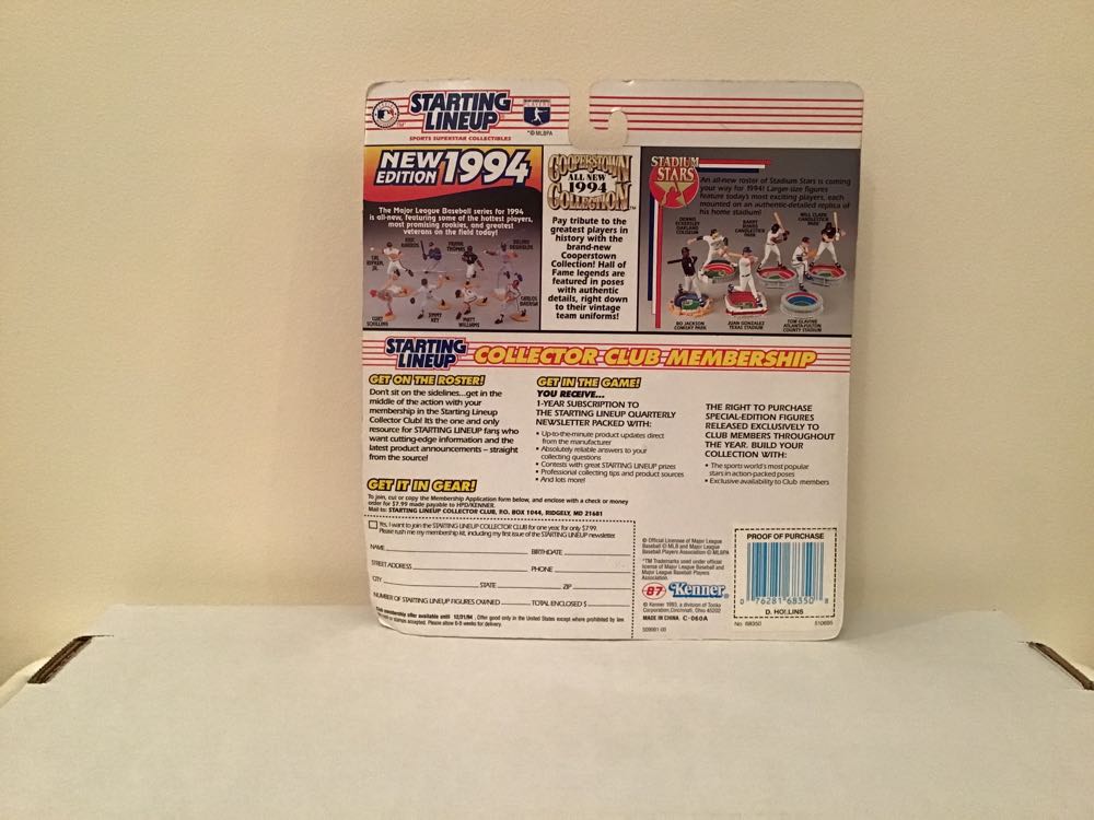 Dave Hollins - Kenner action figure collectible - Main Image 2