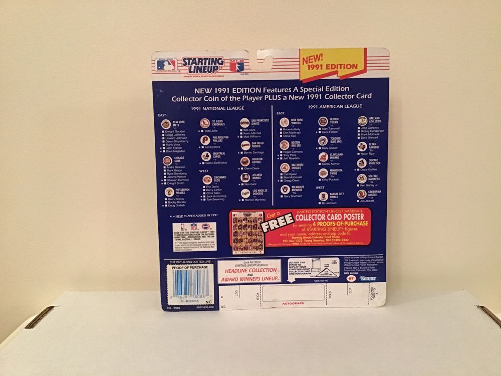 Dave Justice - Kenner action figure collectible - Main Image 2