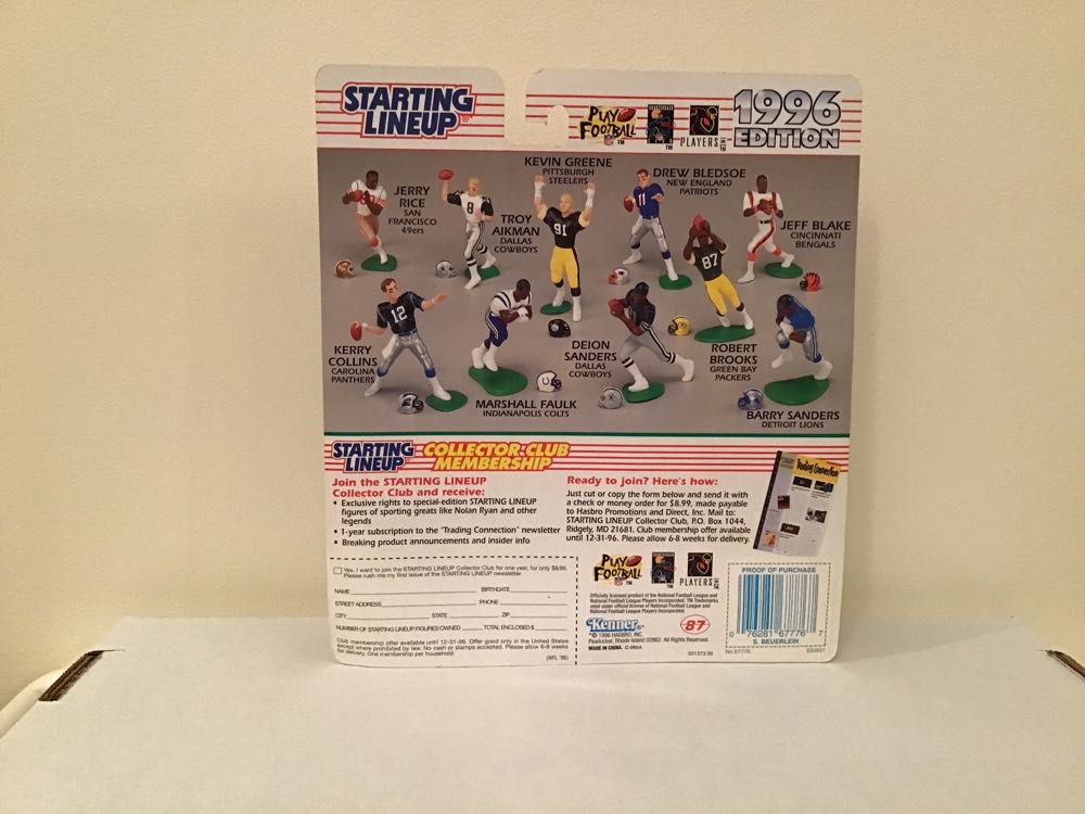 Steve Beuerlein - Kenner action figure collectible - Main Image 2