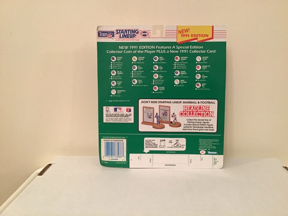 Jeff George - Kenner action figure collectible - Main Image 2