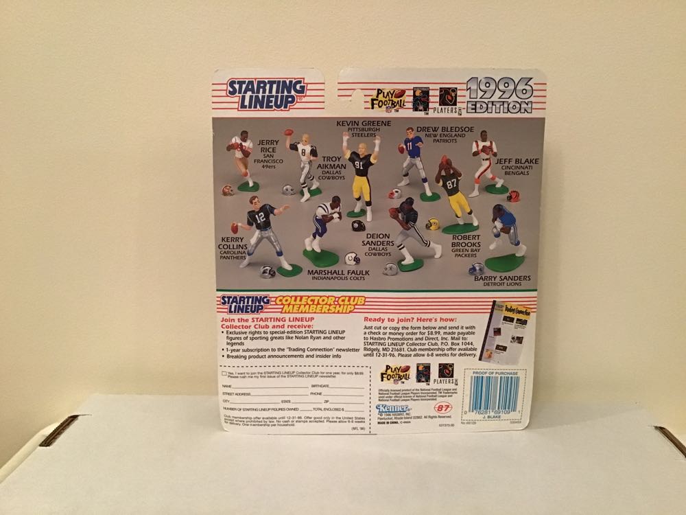 Jeff Blake - Kenner action figure collectible - Main Image 2