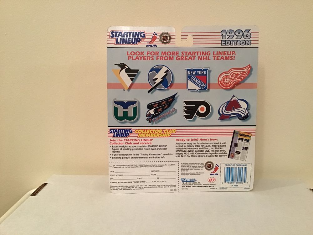 Patrick Roy - Kenner action figure collectible - Main Image 2