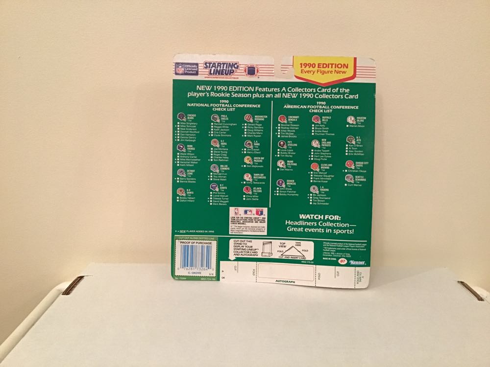 Christian Okoye - Kenner action figure collectible - Main Image 2