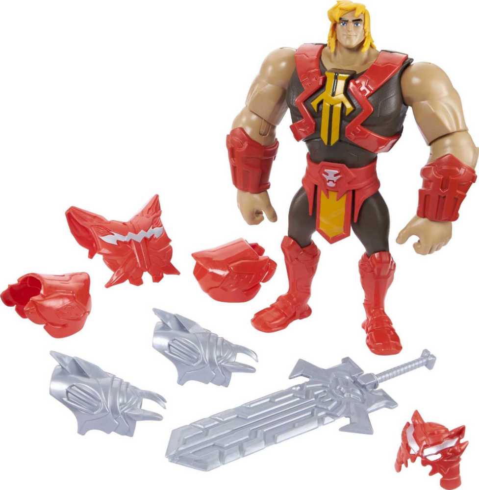 He-Man And The Masters Of The Universe Animated Battle Armor He-Man 2021 - Mattle action figure collectible [Barcode 887961991888] - Main Image 2