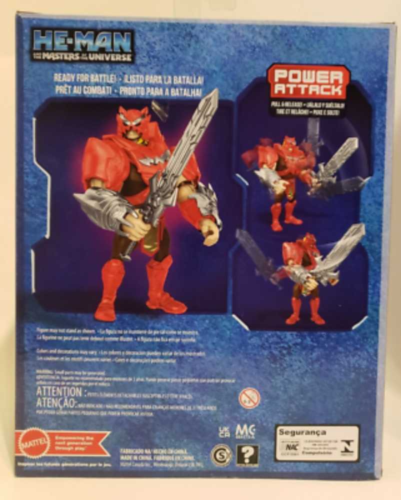 He-Man And The Masters Of The Universe Animated Battle Armor He-Man 2021 - Mattle action figure collectible [Barcode 887961991888] - Main Image 3