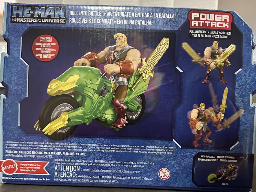 He-Man And The Masters Of The Universe Ground Ripper  (He-man And The Masters Of The Universe) action figure collectible [Barcode 887961991819] - Main Image 4