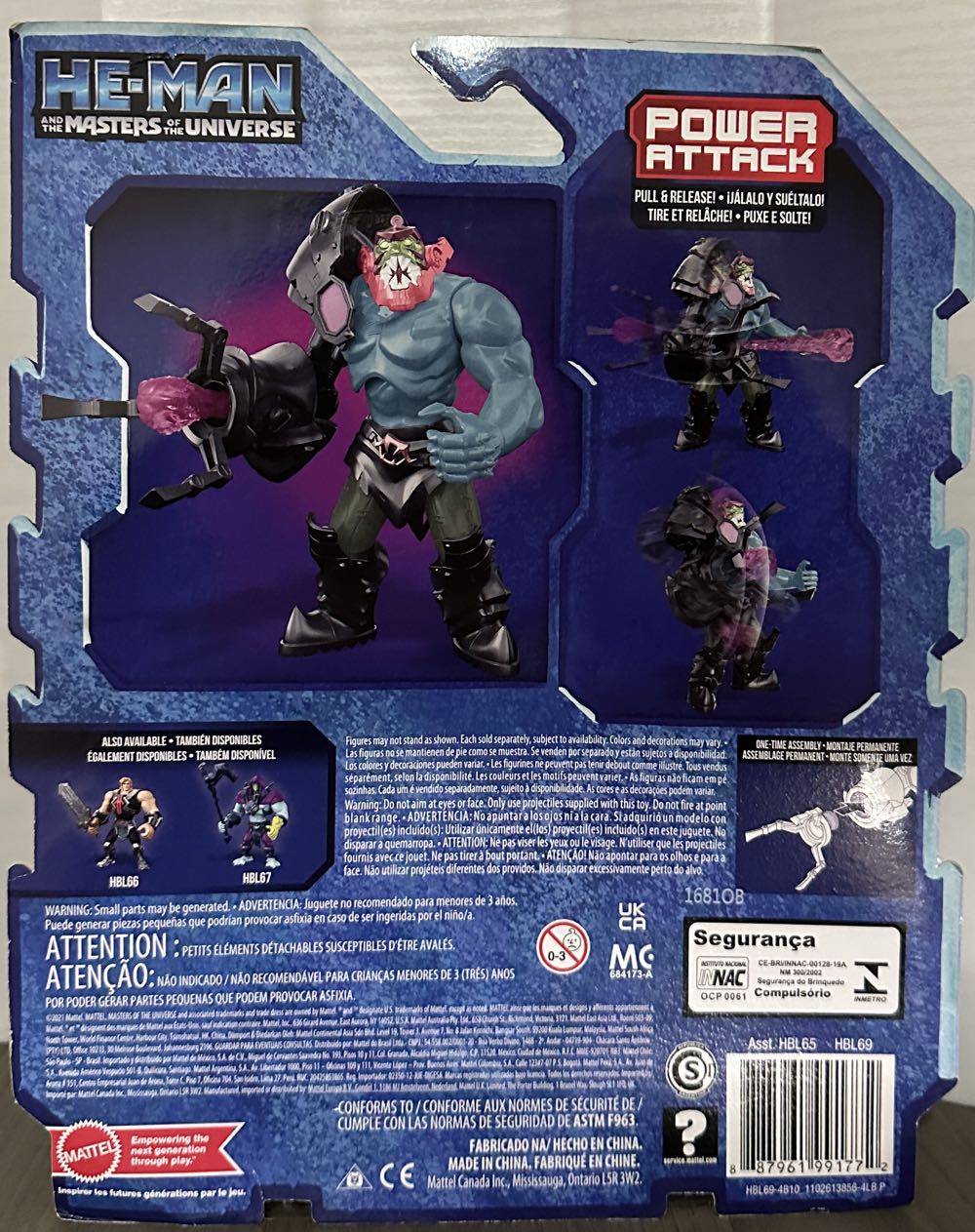 Trapjaw He-Man And The MOTU 2021  (Masters Of The Universe) action figure collectible [Barcode 887961991772] - Main Image 2