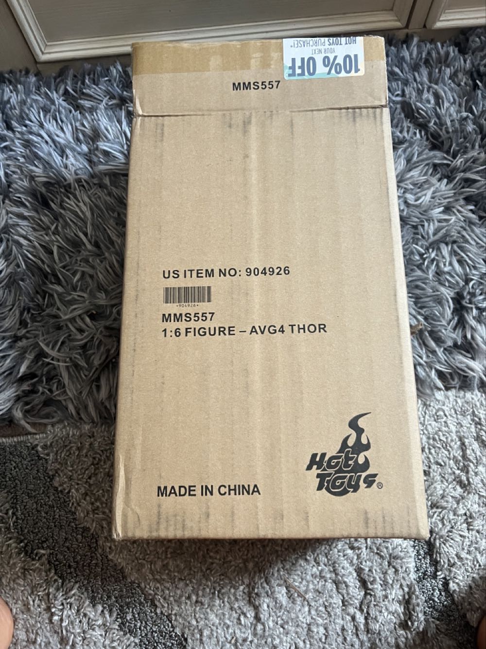 Thor Endgame Hot Toys MMS 557 - Hot Toys (Thor) action figure collectible [Barcode 4895228602886] - Main Image 3