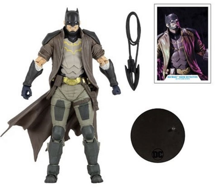 Batman - DC - BATMAN (Dark Detective) action figure collectible [Barcode 787926152272] - Main Image 2