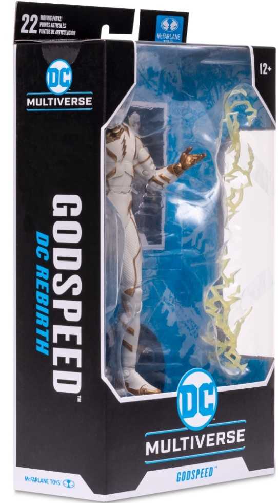 DC Multiverse - GODSPEED *** - Mcfarlane (The Flash) action figure collectible [Barcode 787926152463] - Main Image 3
