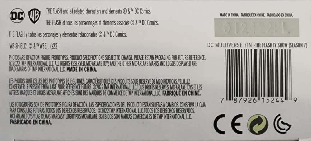 The Flash (The Flash TV Show Season 7) - McFarlane Toys (McFarlane Toys DC Multiverse) action figure collectible [Barcode 787926152449] - Main Image 4