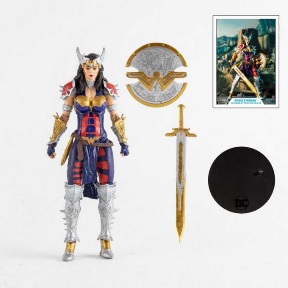Wonder woman (McFarlane’s) - McFarlane Toys (DC Multiverse) action figure collectible - Main Image 3