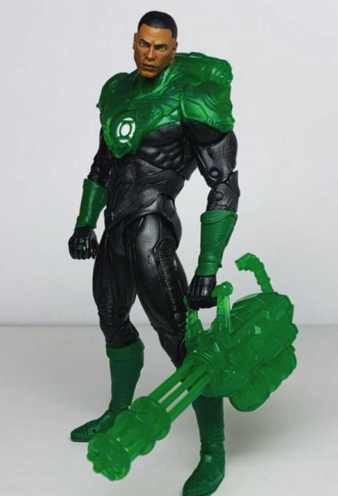 Green lantern (John Stewart)   - McFarlane Toys (DC Multiverse: Rebirth) action figure collectible - Main Image 4