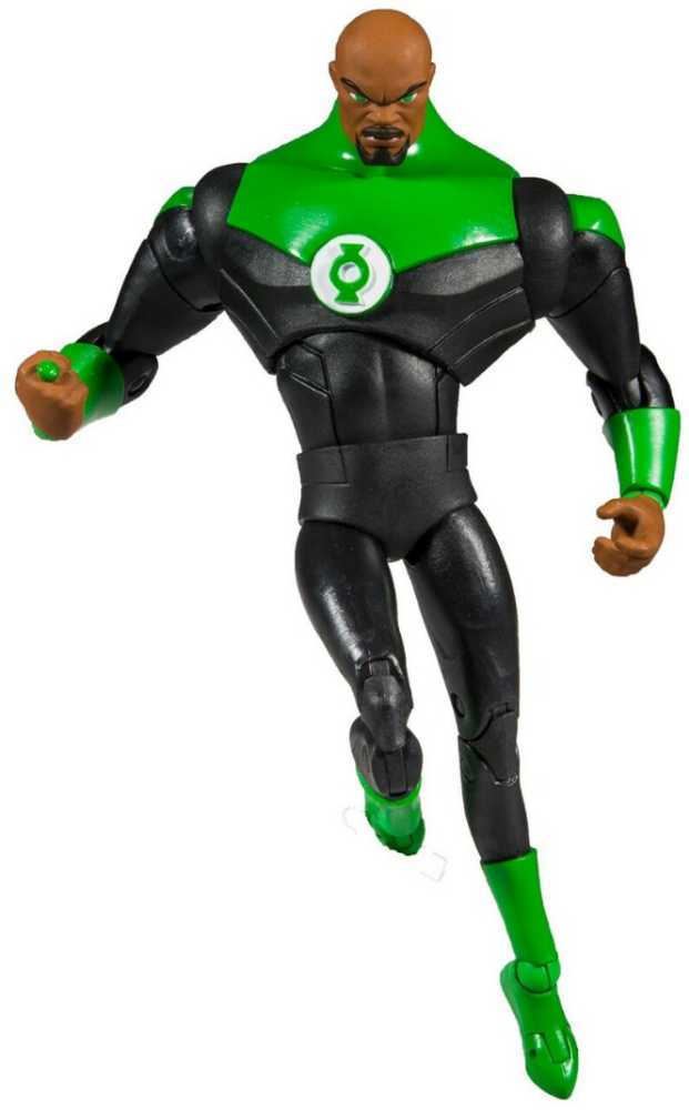 Green lantern (John Stewart) - McFarlane Toys (DC Multiverse: Justice League Unlimited) action figure collectible - Main Image 3