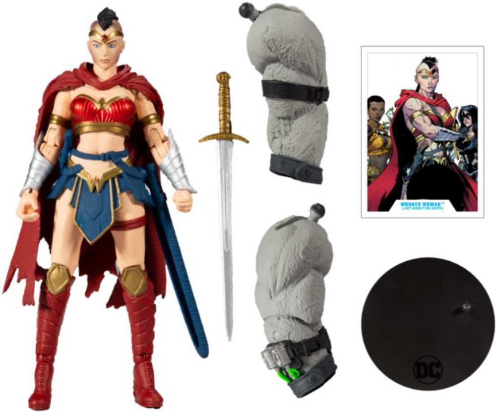 Wonder Woman (Last Knight On Earth) - McFarlane Toys (Last Knight On Earth) action figure collectible - Main Image 3