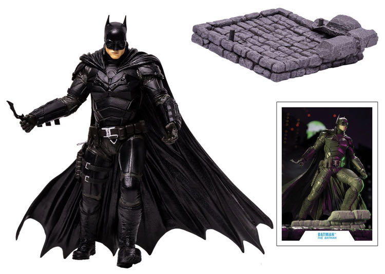 Mcfarlane Toys DC Multiverse The Batman 12” Statue - McFarlane Toys (DC Multiverse) action figure collectible [Barcode 787926150735] - Main Image 2