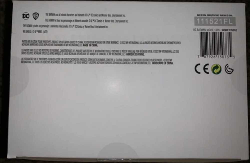 Mcfarlane Toys DC Multiverse The Batman 12” Statue - McFarlane Toys (DC Multiverse) action figure collectible [Barcode 787926150735] - Main Image 4