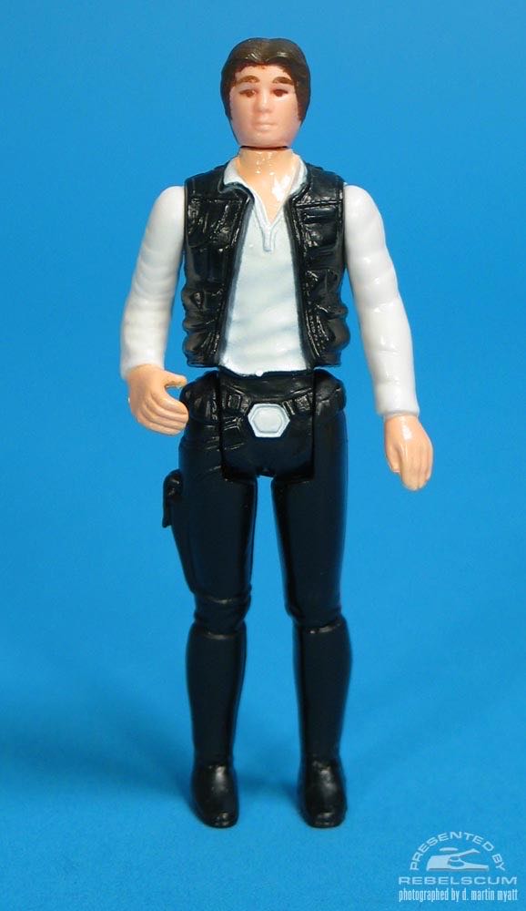 Han Solo-GRADED-(Big Head)(1977) - Kenner (Star Wars) action figure collectible - Main Image 2