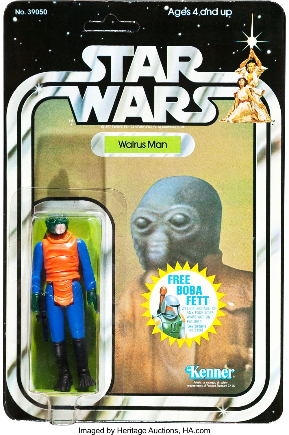 Walrus Man - Kenner (Star Wars Vintage) action figure collectible - Main Image 1