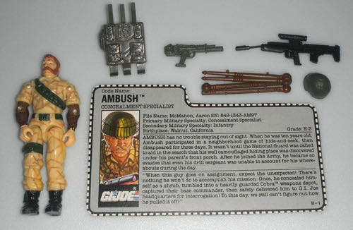 Ambush (Concealment Specialist) - Hasbro (G.I. Joe - A Real American Hero) action figure collectible - Main Image 3