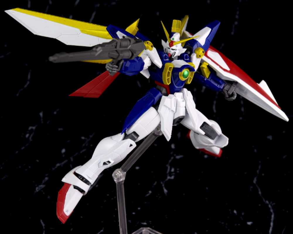 Wing Gundam (GU-02) - Bandai/Tamashii Nations (New Mobile Report Gundam Wing) action figure collectible - Main Image 2
