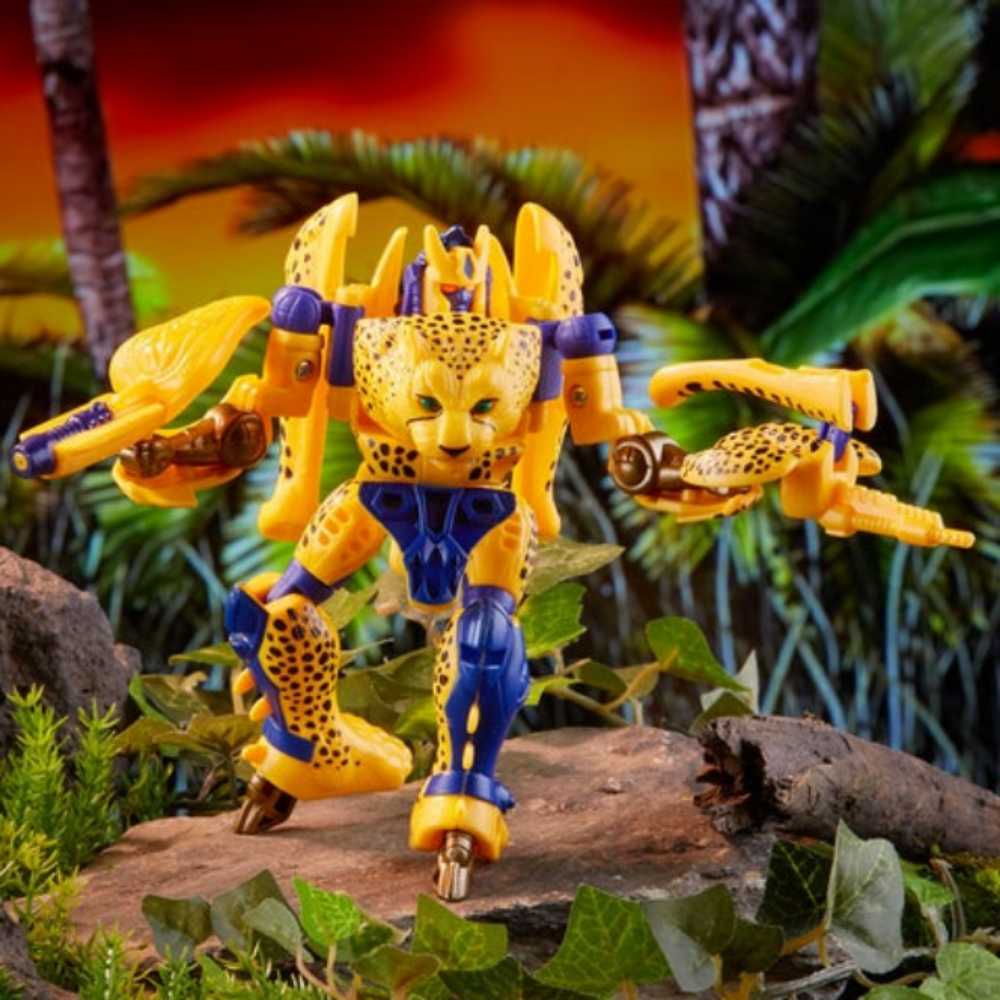 Vintage BW Cheetor (2021 Reissue) - Hasbro (Beast Wars) action figure collectible - Main Image 2