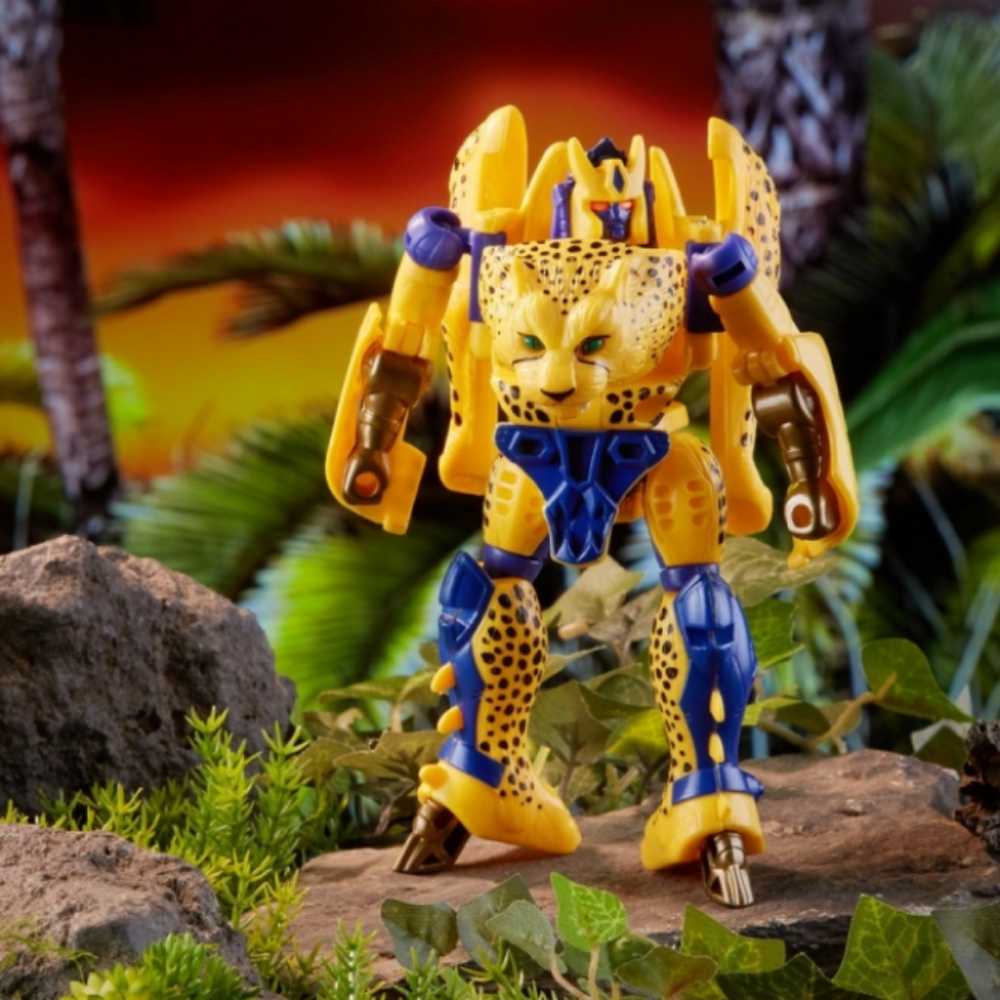Vintage BW Cheetor (2021 Reissue) - Hasbro (Beast Wars) action figure collectible - Main Image 3