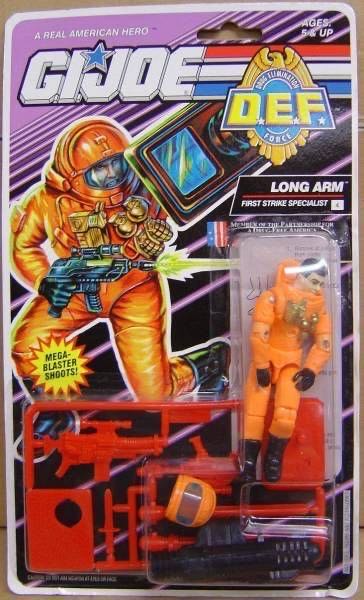 Long Arm - Hasbro (GI Joe Vintage) action figure collectible - Main Image 2