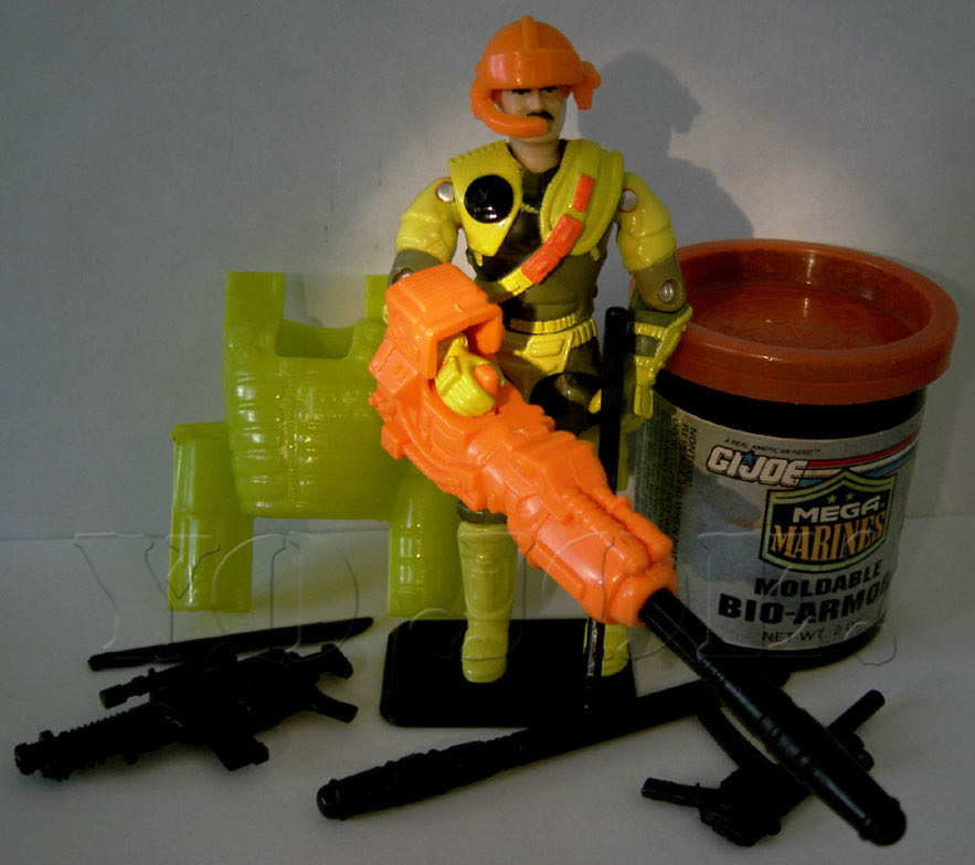 Gung-Ho [v5 - Mega Marines] - Hasbro (G.I. Joe: A Real American Hero) action figure collectible - Main Image 2
