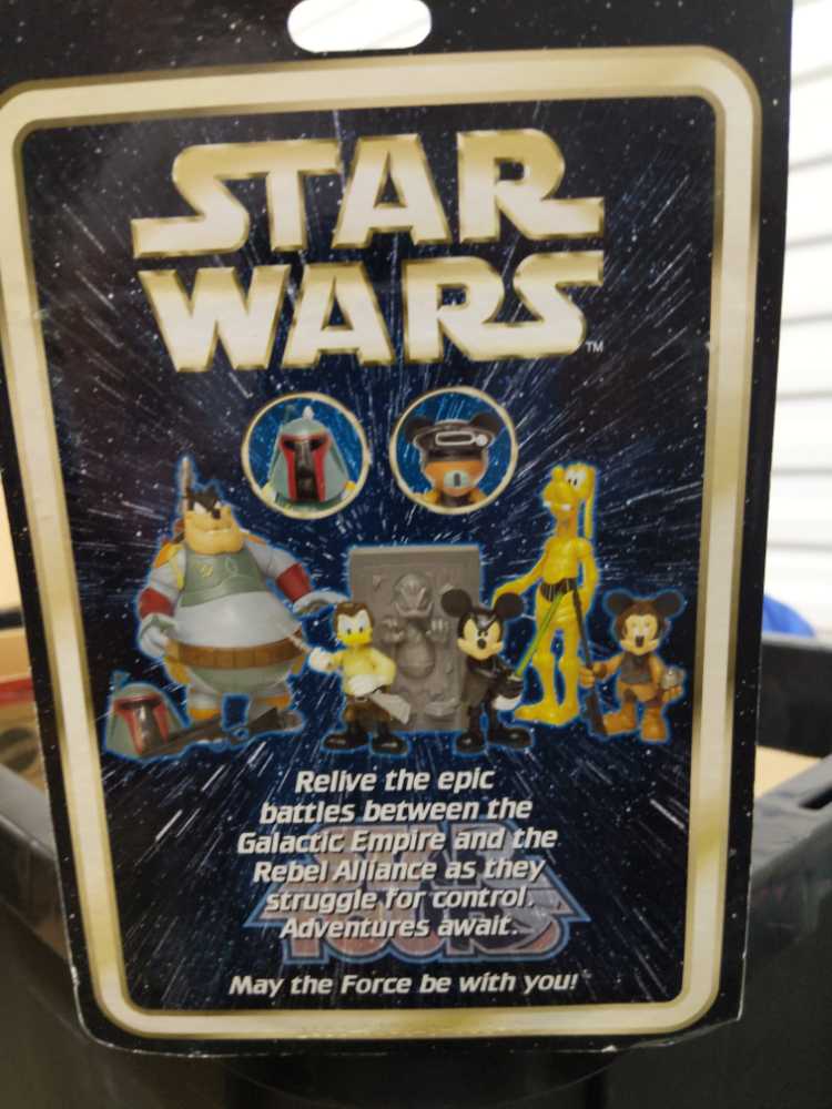 Star Tours Mickey Mouse as Luke Skywalker Jedi Knight - Disney Parks (DisneyStar Tours) action figure collectible - Main Image 2