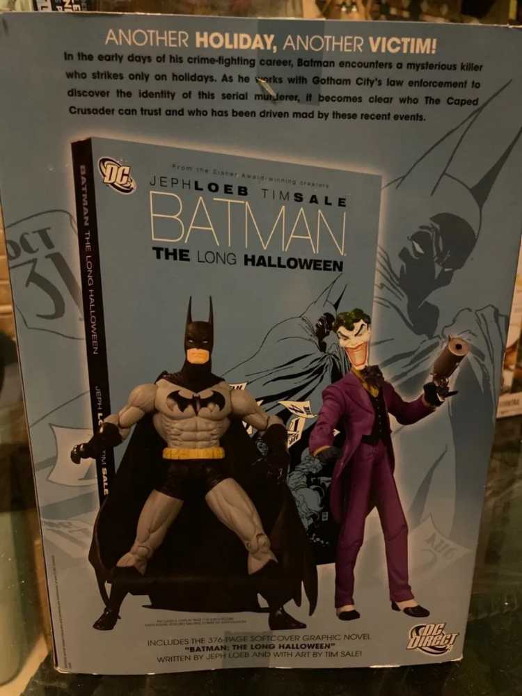 Batman The Long Halloween Collector Set - Mattel DC (DC Comics Figures) action figure collectible [Barcode 9781401220419] - Main Image 3