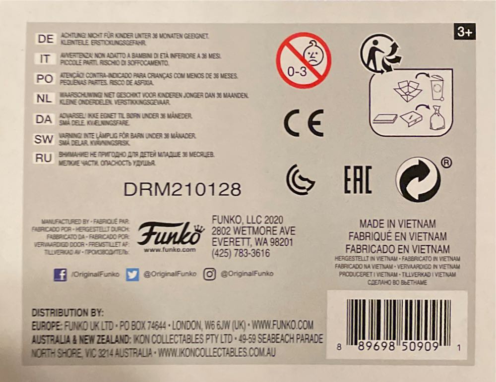 Funko Pop GI Joe 10 Shipwreck - Funko (G.I. Joe) action figure collectible [Barcode 889698509091] - Main Image 3