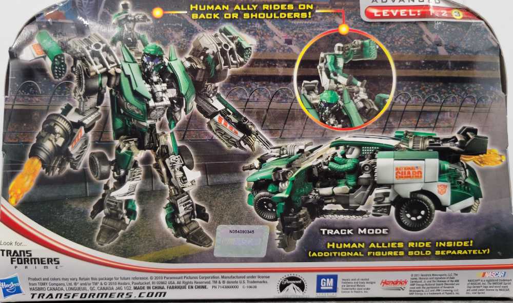 Roadbuster with Seargent Recon Human Alliance  - Hasbro (Dark Of The Moon) action figure collectible - Main Image 3