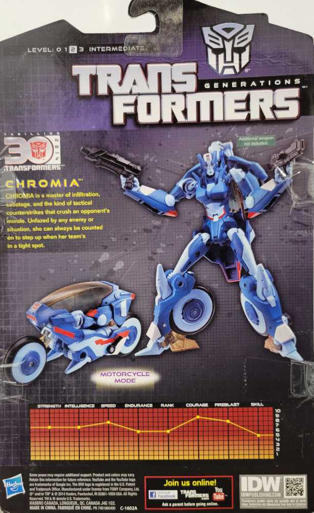 Chromia Carded - Hasbro (Generations) action figure collectible - Main Image 3